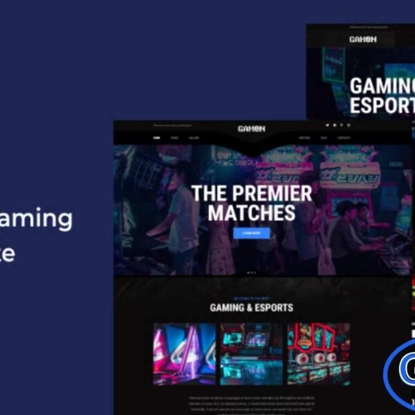 Gamon – eSports & Gaming Elementor Template Kit Gamon is a modern and professional Elementor Template Kit designed for eSports teams, gaming communities, and gaming-related businesses. This template kit is ideal for eSports organizations, professional gamers, streamers, gaming clans, tournaments, and gaming content platforms.