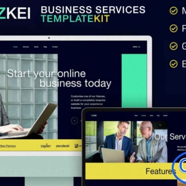 Bizkei – Business & Services Elementor Template Kit is a professional and modern solution designed for companies, startups, and service-based businesses looking to establish a strong online presence. This Elementor Template Kit is perfect for showcasing business services, company portfolios, and corporate solutions with a clean and user-friendly design.