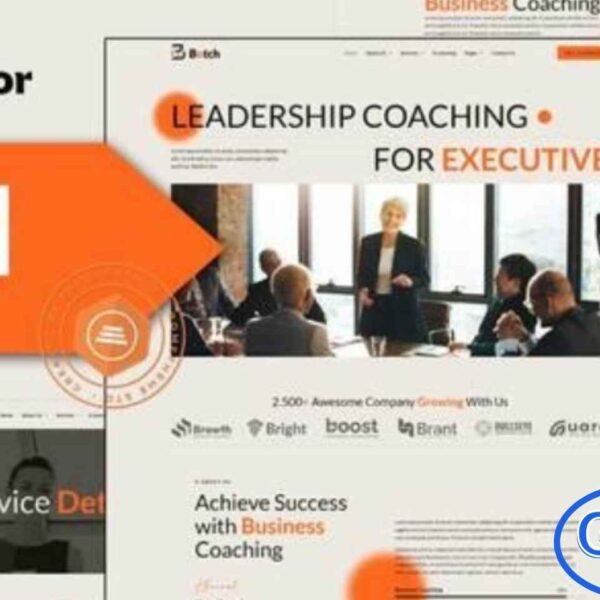 Botch – Business Coaching Elementor Template Kit is a modern and professional web solution created specifically for business coaches, mentors, and training professionals. This Elementor Template Kit is ideal for business coaching, motivation programs, eLearning platforms, consultants, and personal development services. Botch features a clean, unique, and conversion-focused design that helps present coaching programs, courses, and services effectively.