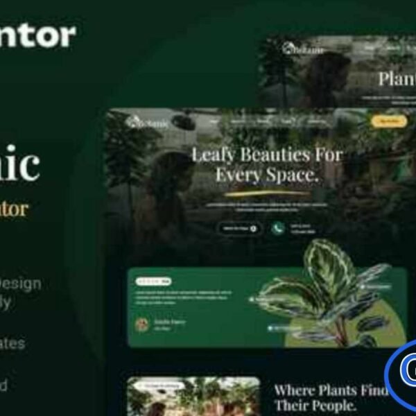 Botanic – Plant Store Elementor Template Kit is a modern and professional solution designed to help plant shops and gardening businesses create a complete WordPress website quickly and easily. Built with the Elementor Page Builder, this template kit features a clean, nature-inspired design that is perfect for plant stores, nurseries, garden centers, and eco-friendly businesses.