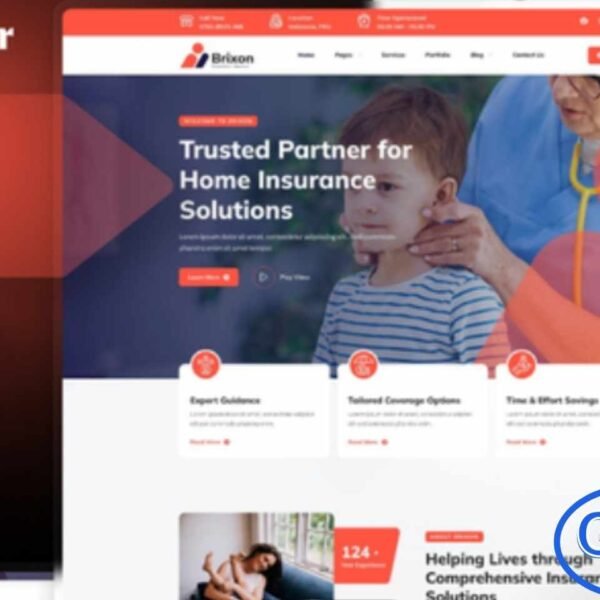 Brixon – Insurance Agency Elementor Template Kit is a modern and professional web solution designed to create a strong and trustworthy online presence for insurance agencies and related businesses. This Elementor Template Kit is ideal for insurance services, travel insurance providers, and specialized services such as Islamic travel, Islamic tours, Hajj, and Umrah packages. Brixon features a clean, unique, and professionally branded design that helps present services clearly and build customer confidence.
