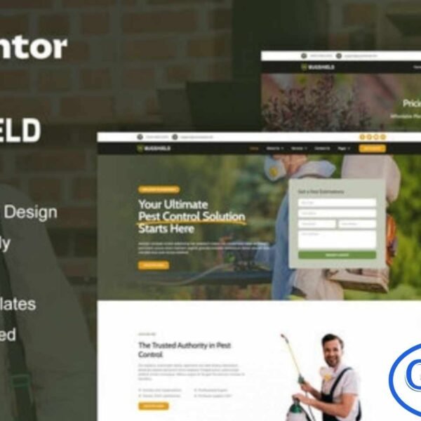 BugShield – Pest Control Service Elementor Pro Template Kit is a modern and professional web solution designed for pest control and extermination businesses. This Elementor Pro Template Kit is ideal for pest control services, mosquito control, rodent control, bed bug treatment, and other pest management services. BugShield features a clean, modern, and trustworthy design that helps present services clearly and build customer confidence.