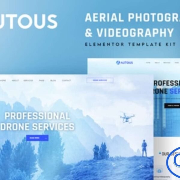 Autous – Aerial Photography & Videography Elementor Template Kit is a modern and professional solution designed for aerial photography, drone videography, and creative media businesses. This Elementor Template Kit allows you to build a fully functional WordPress website without any coding, making it perfect for photographers, videographers, and creative agencies. Autous features a clean, visually appealing design and is fully responsive and retina-ready, ensuring your website looks stunning on all devices.