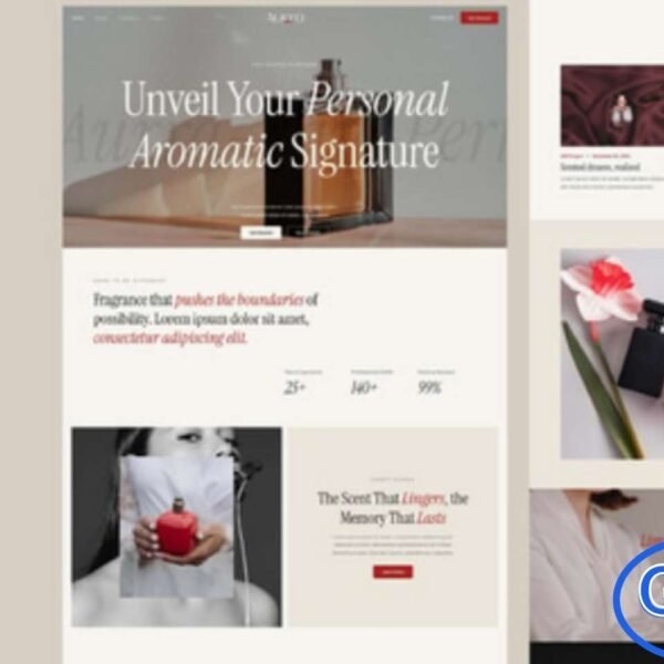 Aurra – Perfume & Fragrance Elementor Template Kit is a stylish and modern website solution designed specifically for perfume, cologne, fragrance, and cosmetic product brands. This Elementor Template Kit helps you present luxury products with a clean, elegant layout that enhances brand identity and visual appeal.